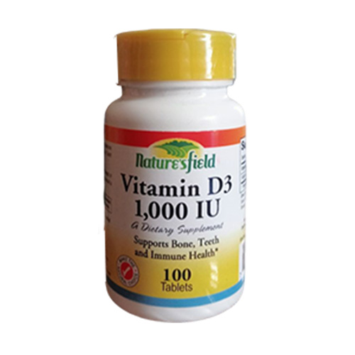 Nature's Field Vitamin D3 1000 IU