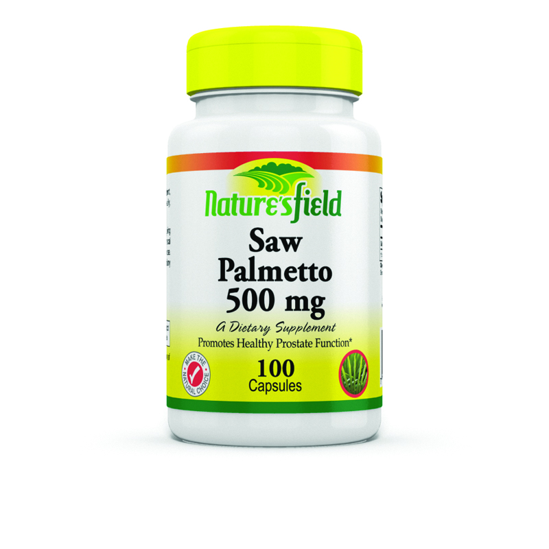 Nature's Field Saw Palmetto 500mg
